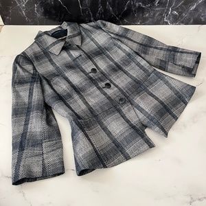 Emporio Armani Silver Blue Jacket